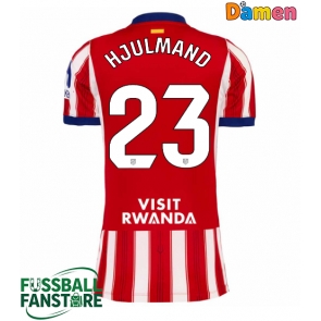 Atletico Madrid Morten Hjulmand #23 Replik Heimtrikot Damen 2026-27 Kurzarm